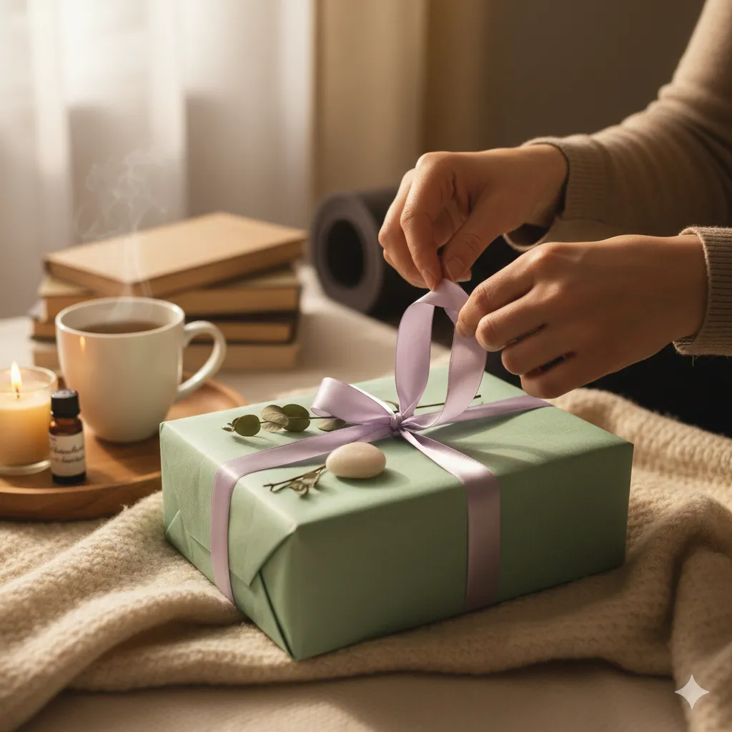 ontspannende cadeauverpakking ervaring